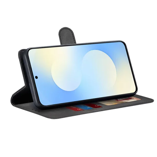 Samsung Galaxy S25 FE Techsuit - Diary Book - Fekete tok - 2