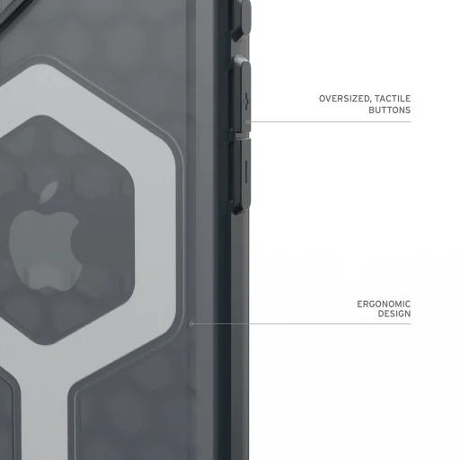 iPhone 17 Pro Hamuszürke UAG Essential Armor MagSafe tok - 7