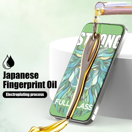 iPhone 17 Pro Max Lito D+ Max Strong - Fekete üvegfólia - 5