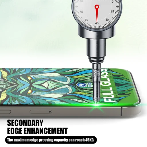 iPhone 17 Pro Max Lito D+ Max Strong - Fekete üvegfólia - 9