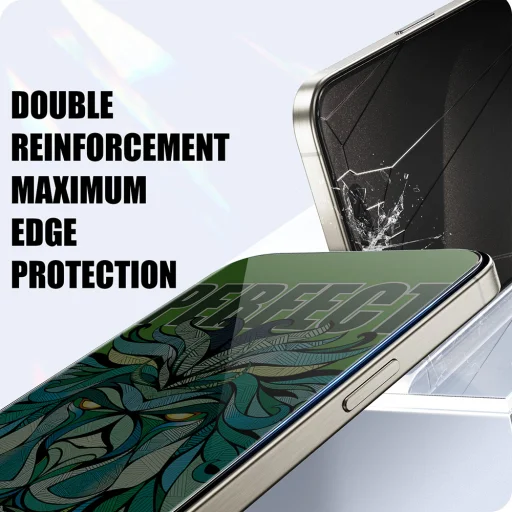 Apple iPhone 17 Pro Max Lito D+ Max Strong Privacy Fekete üvegfólia - 5