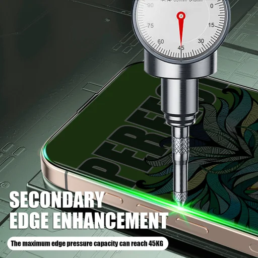 Apple iPhone 17 Pro Max Lito D+ Max Strong Privacy Fekete üvegfólia - 9