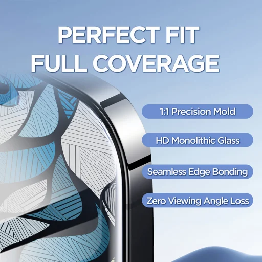 Apple iPhone 17 Pro Fekete Lito D+ Max 4K üvegfólia - 8