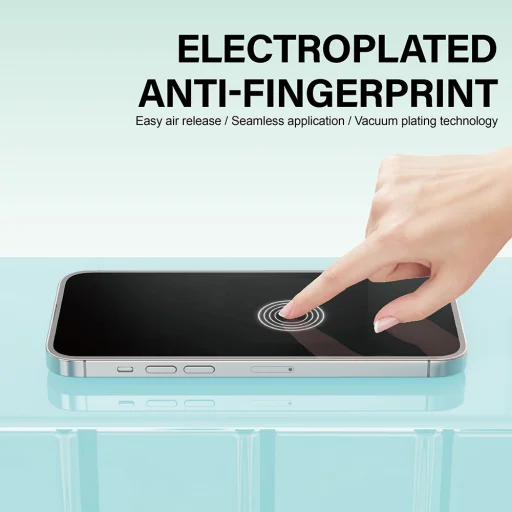 iPhone 17 Pro Fekete Lito NB kijelzővédő üvegfólia - 3