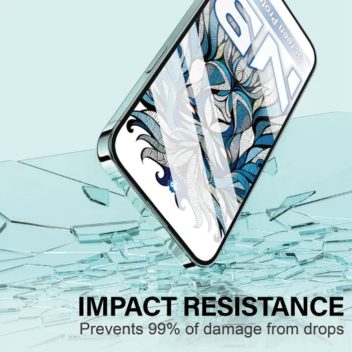 iPhone 17 Pro Fekete Lito NB kijelzővédő üvegfólia - 5