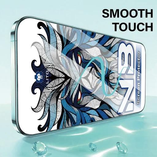 iPhone 17 Pro Fekete Lito NB kijelzővédő üvegfólia - 10