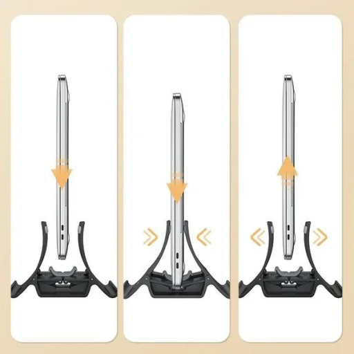 AWEI X32 Gravity Laptop Állvány Fekete - 4