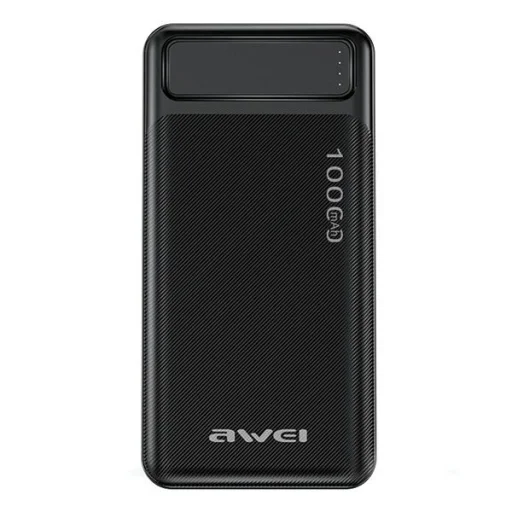 AWEI PowerBank P5K 10000mAh 2.1A fekete 2xUSB - 1
