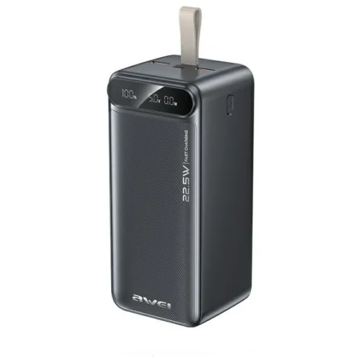 AWEI PowerBank PA-13 50000mAh 22.5W fekete - 1
