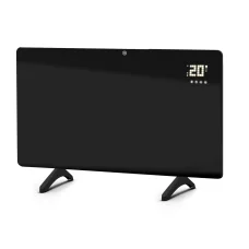 HOME FKIS600WIFI hordozható/fali infrasugárzó fűtőtest, 600 W, beltéri, hangtalan, digitális termosztát, ECO üzemmód, gyerekzár, IP44, túlmelegedés elleni védelem