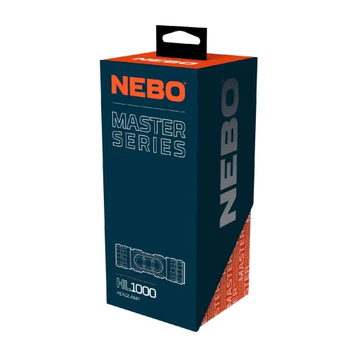 NEBO NEB-HLP-1006-G Master Series HL1000 fejlámpa, 1000 lm - 30 lm, 138 m, 5 funkció, IP67, mágneses, USB-C - 5