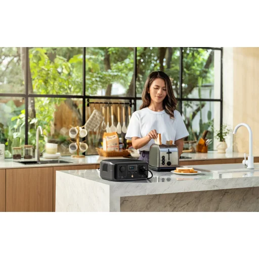 Bundle: Power Station EcoFlow RIVER 3 UPS + Solar Panel 45W USB-C - 12