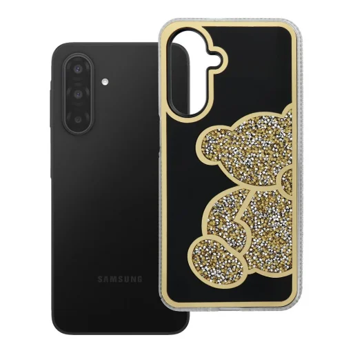 Samsung Galaxy A17 puzdro TEDDY BEAR zlaté - 10