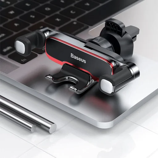 Autós tartó Mr Hui Gravity sorozat (SUYL-HU01) - Légkondicionáló rácsra - Fekete Baseus - 11