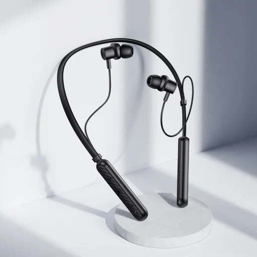 Borofone Sports earphones BE72 Sun bluetooth black - 8