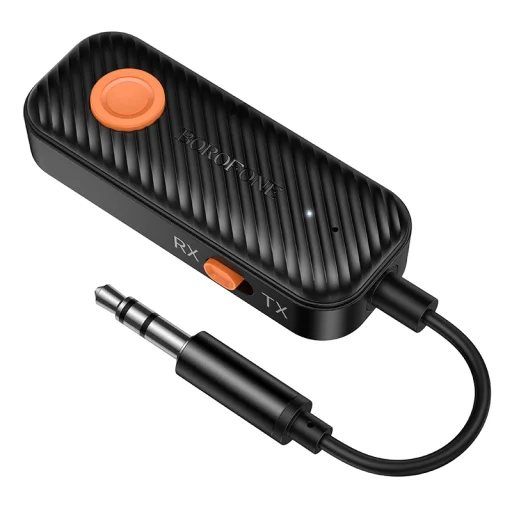 Borofone Audio Bluetooth Vevő AUX BC62 Walker fekete - 2