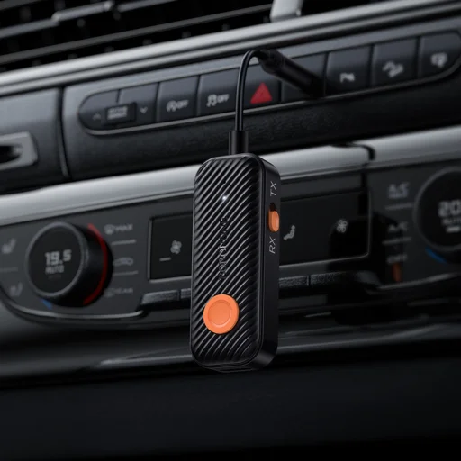 Borofone Audio Bluetooth Vevő AUX BC62 Walker fekete - 7