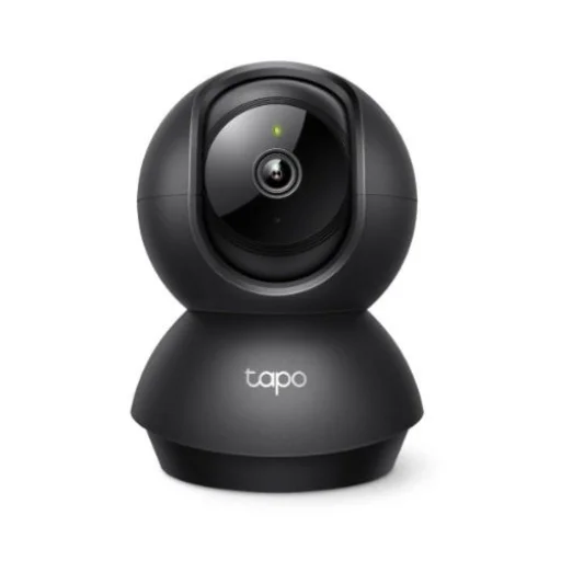 TP-Link Camera Tapo C201 Wi-Fi beltéri forgatható/dönthető biztonsági kamera 1080p, 360 fokos, fekete EU - 1