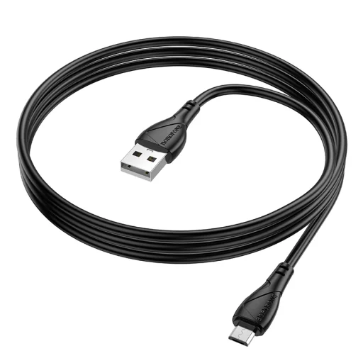 Borofone Cable BX121 Energy - USB - Micro USB kábel - 2,4A 1 méter fekete - 3
