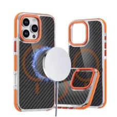 Samsung Galaxy A07 4G Fiber Magsafe tok narancssárga