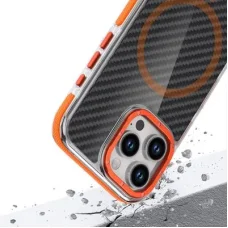 Samsung Galaxy A07 4G Fiber Magsafe tok narancssárga