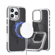 Samsung Galaxy A07 4G Fiber Magsafe tok szürke