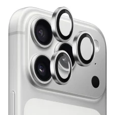 Apple iPhone 17 Pro / iPhone 17 Pro Max Ezüst Blueo - Original Metal Frame Lens Glass üvegfólia