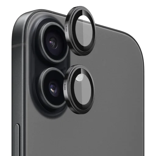 Apple iPhone 17 Fekete Blueo Sapphire Crystal Original Lencsevédő Üveg üvegfólia - 1