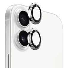 iPhone 17 Ezüst Blueo Sapphire Crystal Original Lencse Üveg üvegfólia