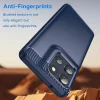 Motorola Moto G86 Kék Techsuit Carbon Silicone tok thumbnail
