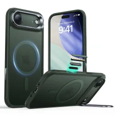 iPhone 17 Air ESR - Classic Hybrid HaloLock Kickstand - Matt Zöld tok