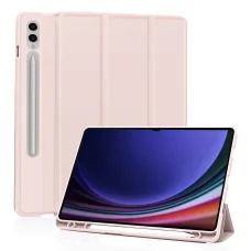 Samsung Galaxy Tab S9 Ultra / S10 Ultra Pink Techsuit - Flex Trifold (with Pencil Holder) tok