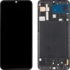 LCD Kijelzőmodul MP Samsung Galaxy A70 A705, OLED Verzió, Utángyártott, Fekete thumbnail