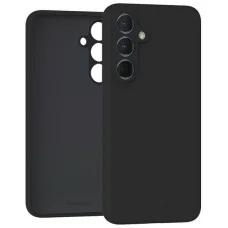 Samsung Galaxy A55 Mercury Silicone tok fekete