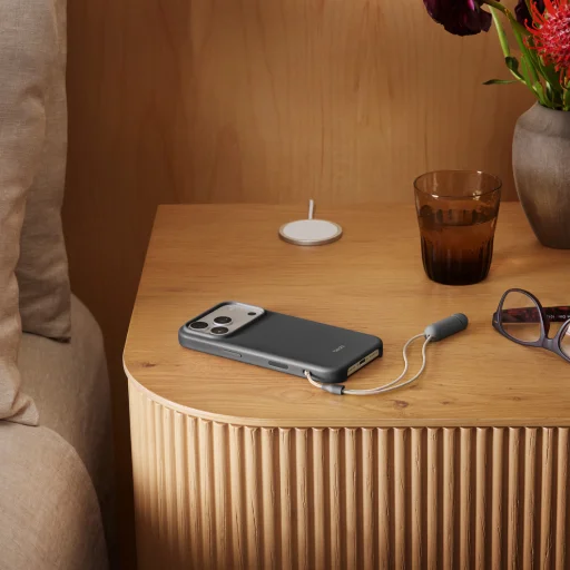 Beats iPhone 17 Pro kitámasztós tok MagSafe és kamera vezérléssel - Gránit Szürke - 3