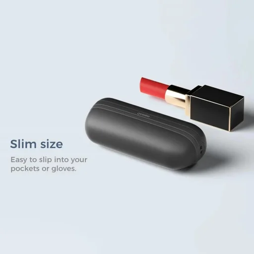  Ocoopa Kézmelegítő UT2s Mini (UT3055-OG) - Type-C, Mágneses kialakítás, Zsebméretű, 3 szint, 2x 2600mAh - Narancs - 4