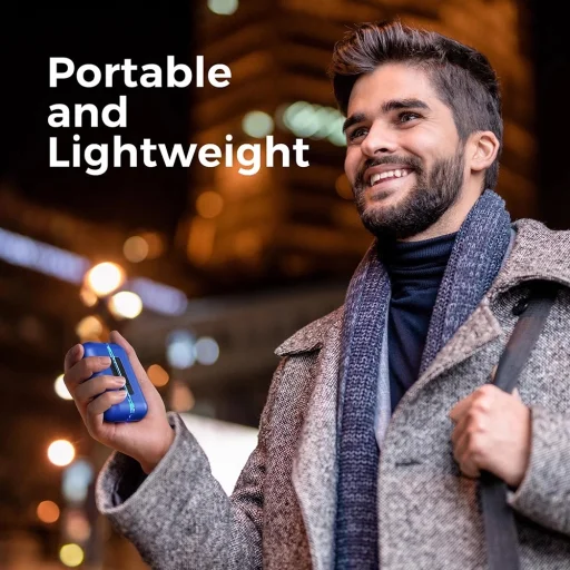  Ocoopa Kézmelegítő UT2s GamerPro (UT4103-RD) Power Bankkal, mágneses kialakítással, 7 LED világítással, Type-C csatlakozóval, 18W teljesítménnyel, 2x5000mAh kapacitással - Piros - 6