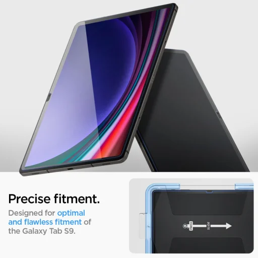 Szkło Hartowane Spigen Glas.tr ”ez Fit” Galaxy Tab S10 Lite / S10 Fe / S9 Fe / S9 11.0 X400 / X406b / X510 / X516b / X520 / X526 / X710 / X716b Clear - 12
