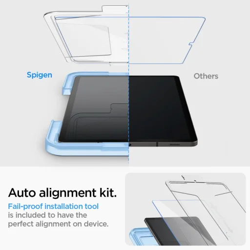 Szkło Hartowane Spigen Glas.tr ”ez Fit” Galaxy Tab S10 Lite / S10 Fe / S9 Fe / S9 11.0 X400 / X406b / X510 / X516b / X520 / X526 / X710 / X716b Clear - 8
