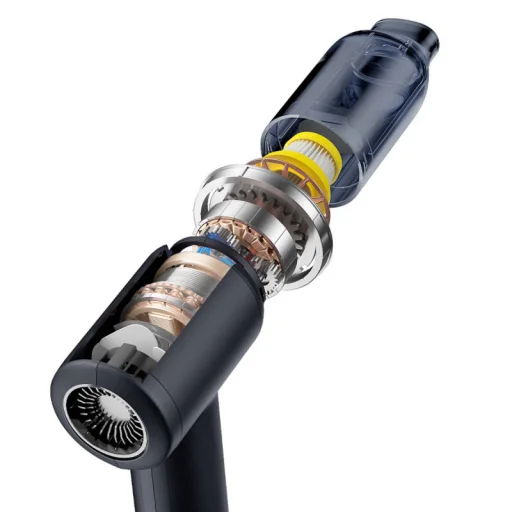 Baseus AT autós porszívó, fekete - 4