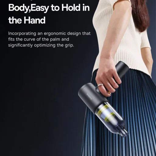 Baseus AT autós porszívó, fekete - 9