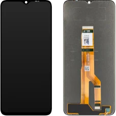 LCD Kijelzőmodul MP Honor X5 Plus / X6a-hoz, keret nélkül, utángyártott, fekete