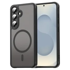 Samsung Galaxy S25 FE Black Techsuit HaloFrost II MagSafe tok