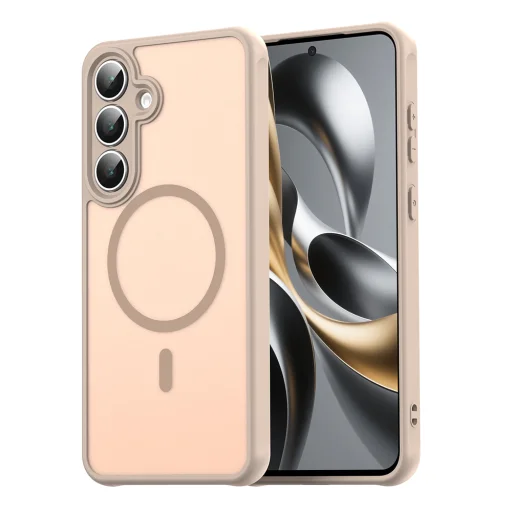 Samsung Galaxy S25 FE Gold Techsuit - HaloFrost II MagSafe tok - 1