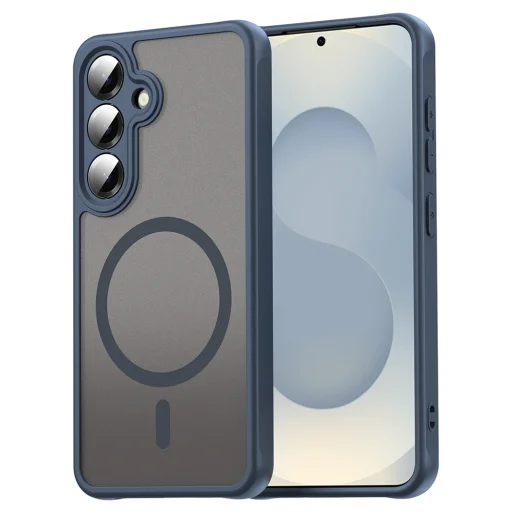 Samsung Galaxy S25 FE Techsuit - HaloFrost II MagSafe - Navy Blue tok - 1