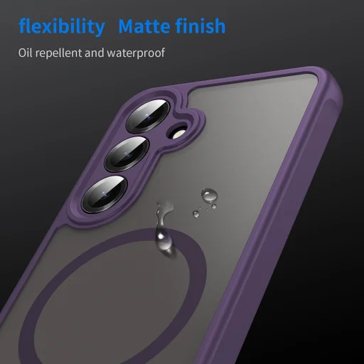  Techsuit - HaloFrost II MagSafe - Samsung Galaxy S24 Plus - Lila tok - 6