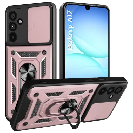 Samsung Galaxy A17 5G Techsuit CamShield Series Rózsaarany tok - 1