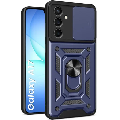 Samsung Galaxy A17 5G Techsuit CamShield Series - Kék tok - 2