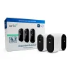 Arlo Essential (Gen.2) 2K Outdoor Security Camera - 3 Camera Kit - White - 3