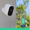 Arlo Essential (Gen.2) XL FHD Outdoor Security Camera - 2 Camera Kit - White - 5